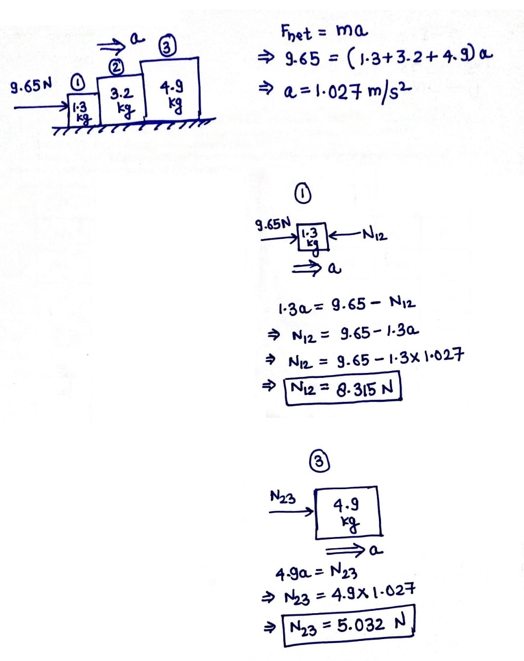 Physics homework question answer, step 1, image 1